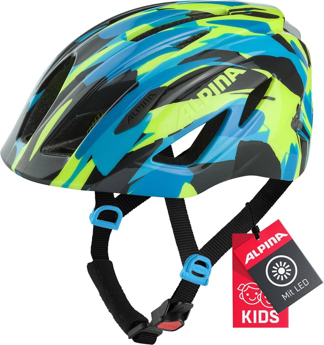 ALPINA PICO - Leichter, Optimal Klimatisierter & Bruchfester Fahrradhelm Mit Fliegennetz Für Kinder