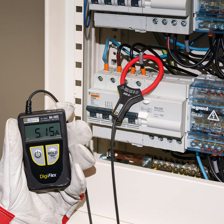 Chauvin Arnoux MA400D-250 Stromzange, Hand-Multimeter digital CAT IV 600V Anzeige (Counts): 4000