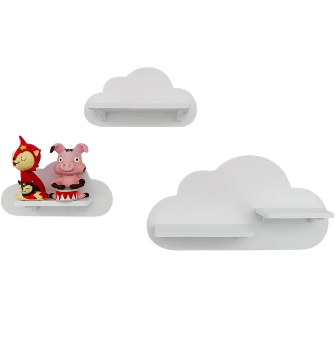 3er Wolken-Set Weiss passend/Kompatibel für die Toniebox Toniefiguren