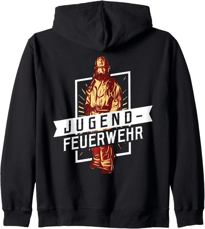 Jugendfeuerwehr - Feuerwehrmann Feuerwehrfrau Feuerwehr Kapuzenjacke