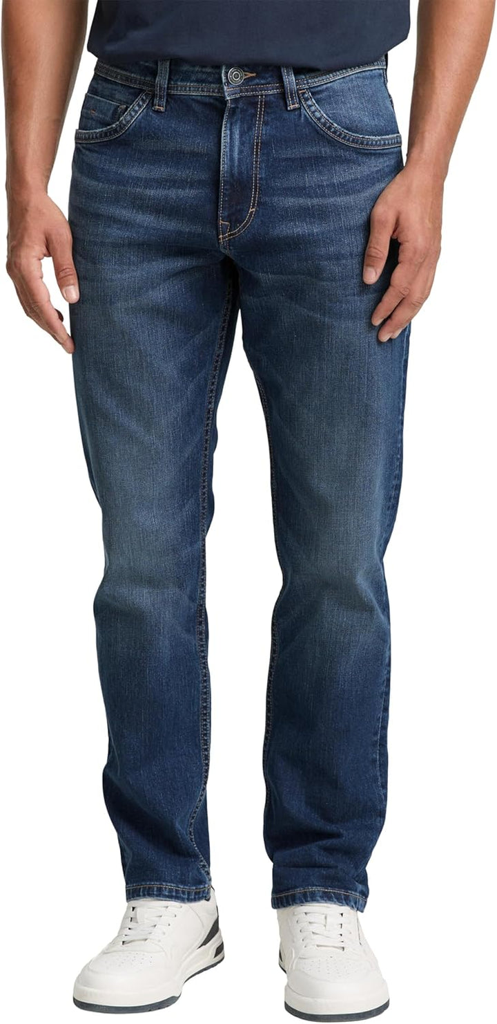 TOM TAILOR Herren Jeans 10622022 Josh Regular Slim 28W / 30L 10281 - Mid Stone Wash Denim, 28W / 30L