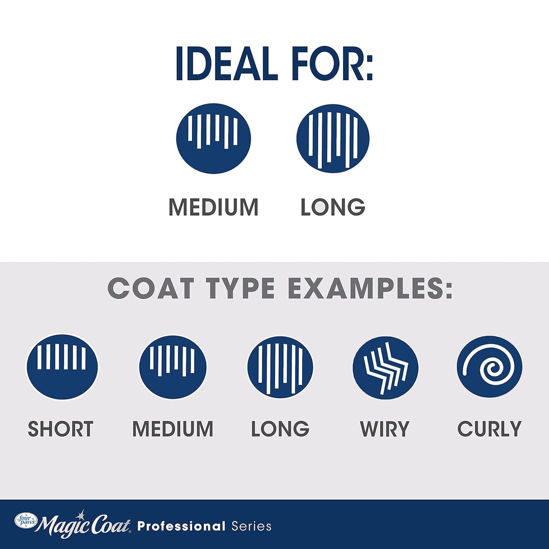 Four Paws Magic Coat Professional Series Grooming Essentials – Trimmer, Nagelknipser und Bürsten für