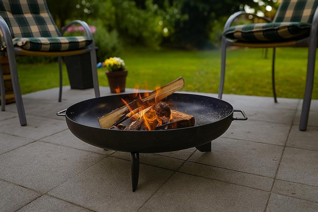 Feuerschale Monaco 50 cm, Feuerschale - Feuerstelle für den Garten, Terrasse und Balkon, Feuertonne