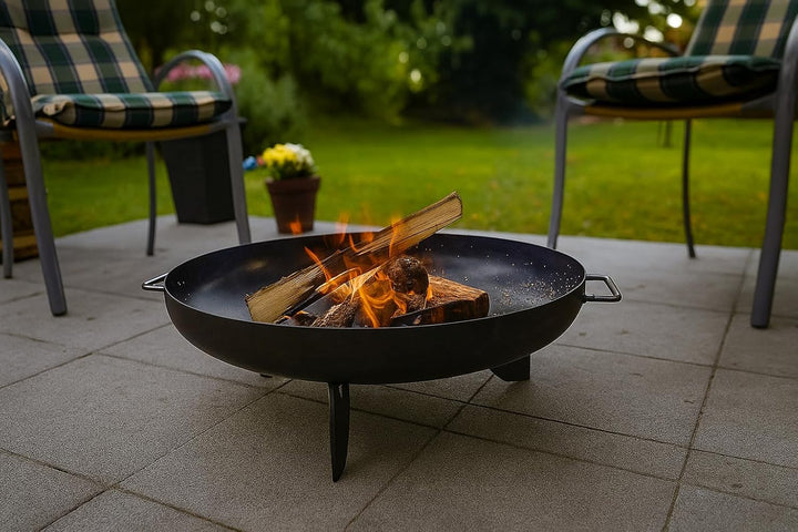Feuerschale Monaco 50 cm, Feuerschale - Feuerstelle für den Garten, Terrasse und Balkon, Feuertonne