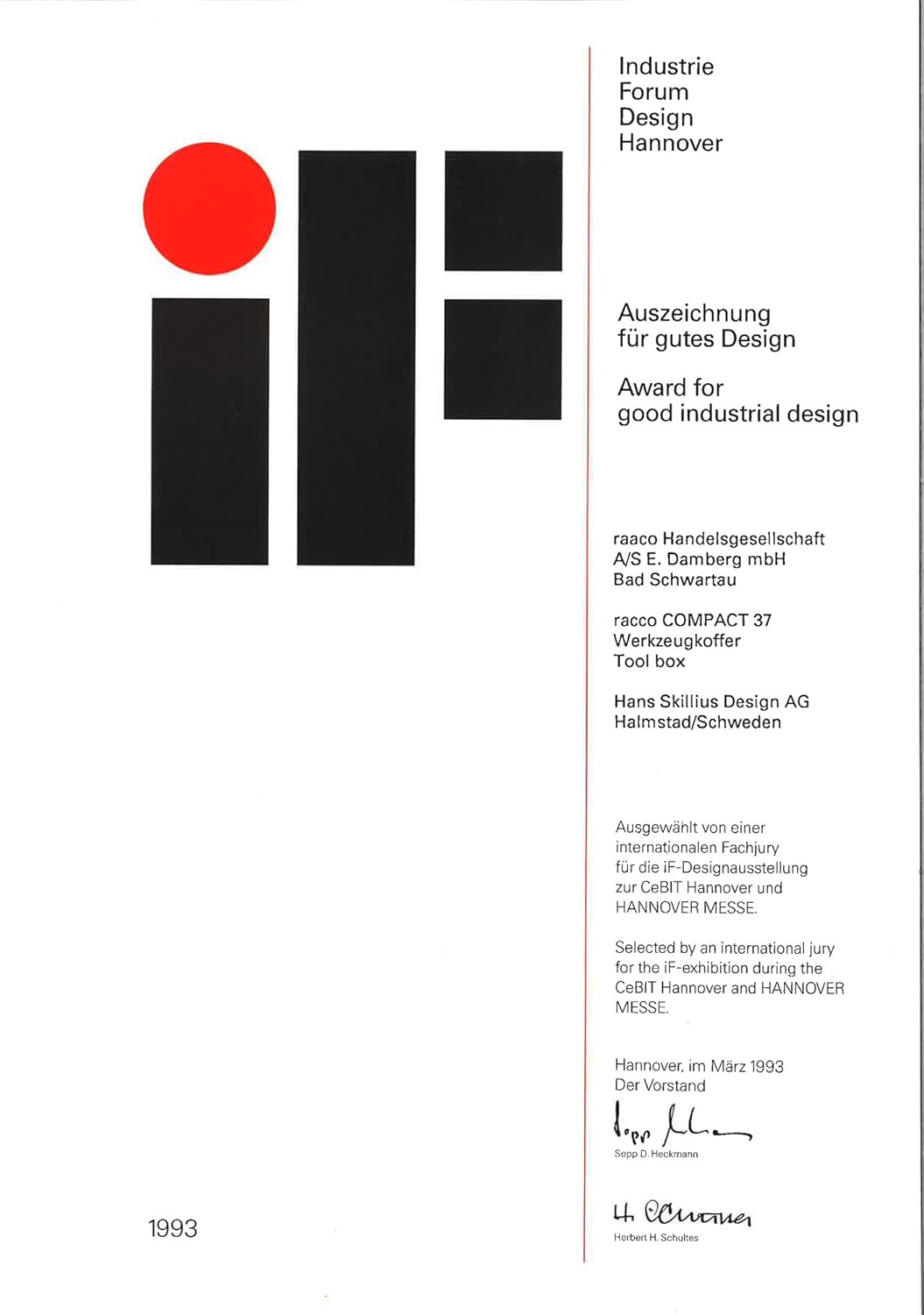 RAACO 136594 Werkzeugkoffer Compact 37, dunkelblau