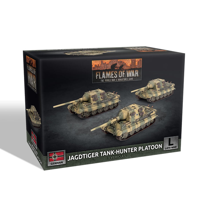Flames of War GBX179 Jagdtiger Tank-Hunter Platoon