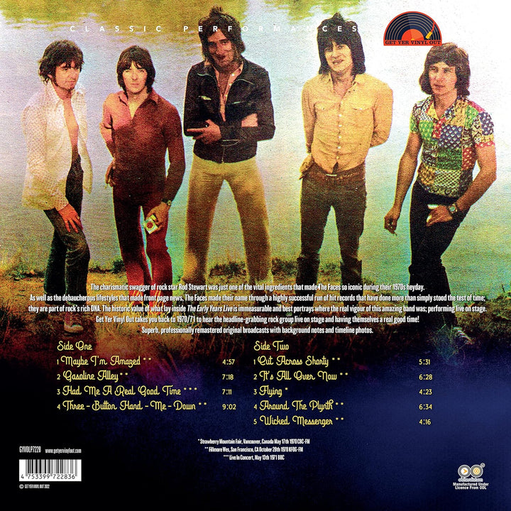 The Early Years Live (Eco, Vinyl