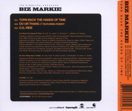 Turn Back the Hands of Time, Audio-CD