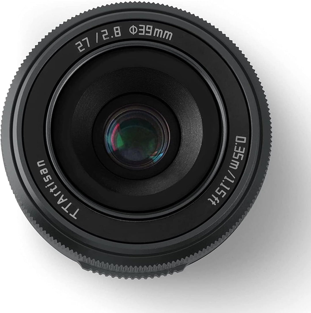 TTArtisan AF 27 mm F2.8 f/2.8 XF-Mount APS-C Autofocus STM Lens for Fujifilm Fuji X-Mount Cameras X-
