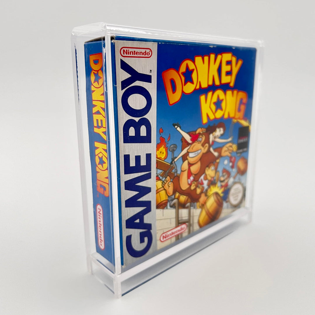 Reset Retro Acryl case box passend für Game Boy Classic/Color/Advance Spiele in OVP - Optimaler Schu