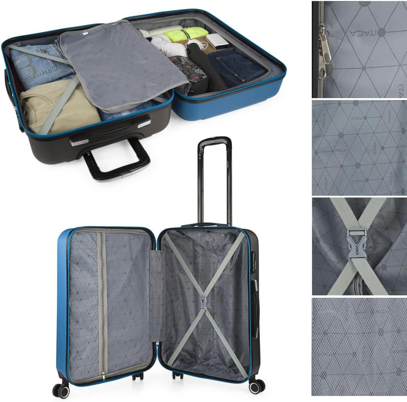 ITACA - Gepäck-Sets, Reisekoffer, Reisekoffer Set, Kofferset, Hartschalenkoffer, Trolley-Set, Luggag