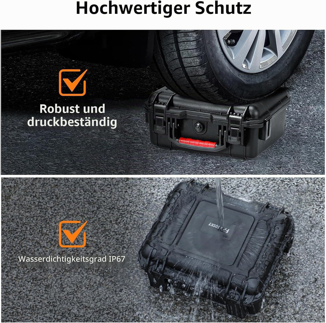 FPVtosky NEO 2 Koffer, Wasserdichter Tasche für DJI Neo 2 Fly More Combo Zubehör, Passt zu DJI RC-N3