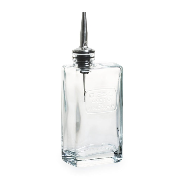 Bormioli Luigi Optima Vinegar Jar with Lid, 7 x 5 x 19 cm