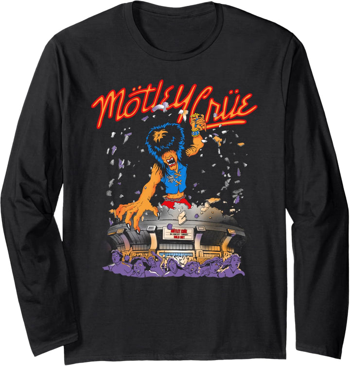 Mötley Crüe - Allister King Kong America Langarmshirt
