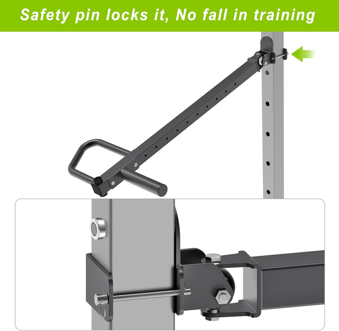 SELEWARE Multi Grip Dip-Stangenaufsatz für 2 x 2 oder 3 x 3 Zoll mit 1 oder 5/8 Zoll Loch Power Rack