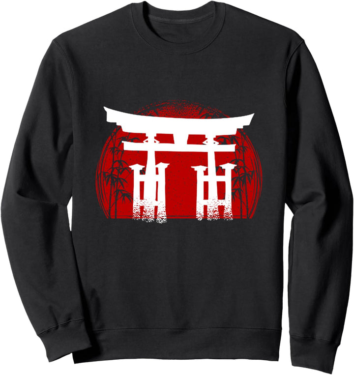 Japanisches Torii Japan Samurai Sweatshirt