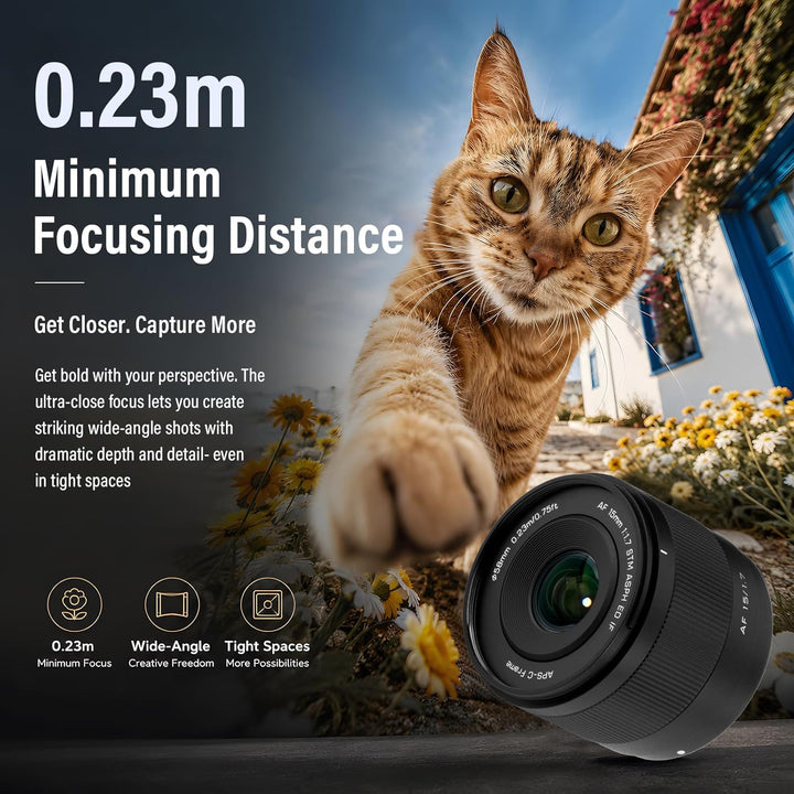 VILTROX 15mm F1.7 XF Mount Objektiv für Fuji XF Mount Kameras Objektive APS-C STM Autofokus Lenses W