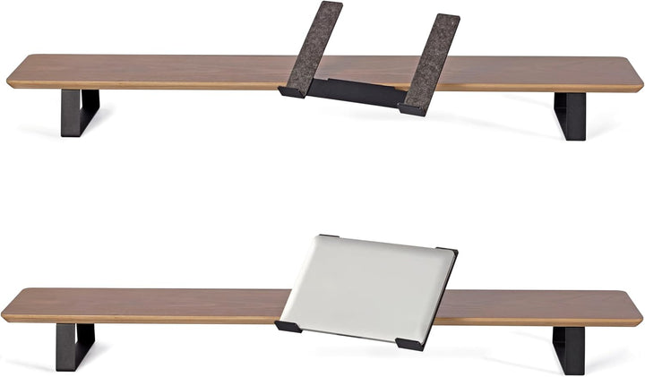 Laptop-Ständer mit einstellbarem Winkel für Desk Shelf Schiene | Modulares Zubehör Desk Shelves