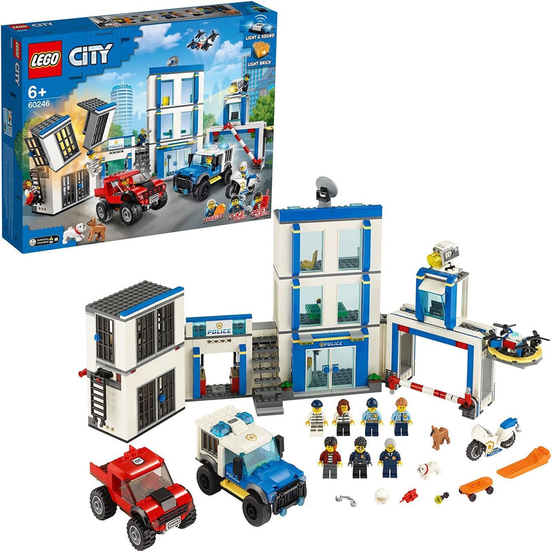 LEGO 60246 City Police Polizeistation Single, Single
