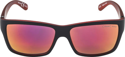 ALPINA KACEY - Verspiegelte und Bruchsichere Sonnenbrille Mit 100% UV-Schutz Für Erwachsene Black Ma