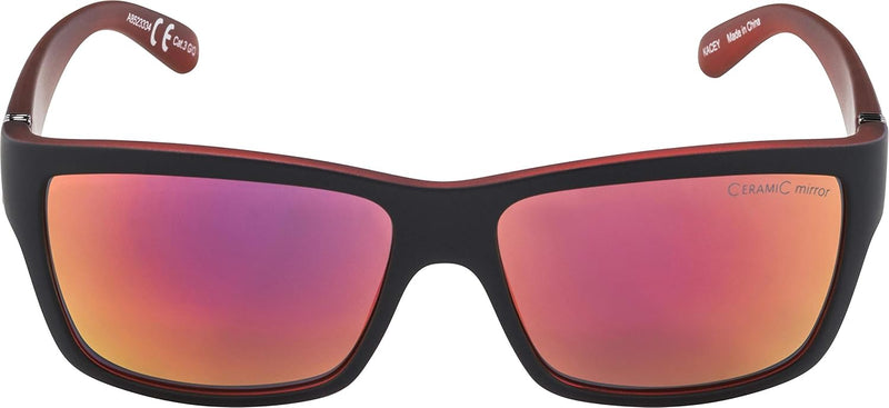 ALPINA KACEY - Verspiegelte und Bruchsichere Sonnenbrille Mit 100% UV-Schutz Für Erwachsene Black Ma