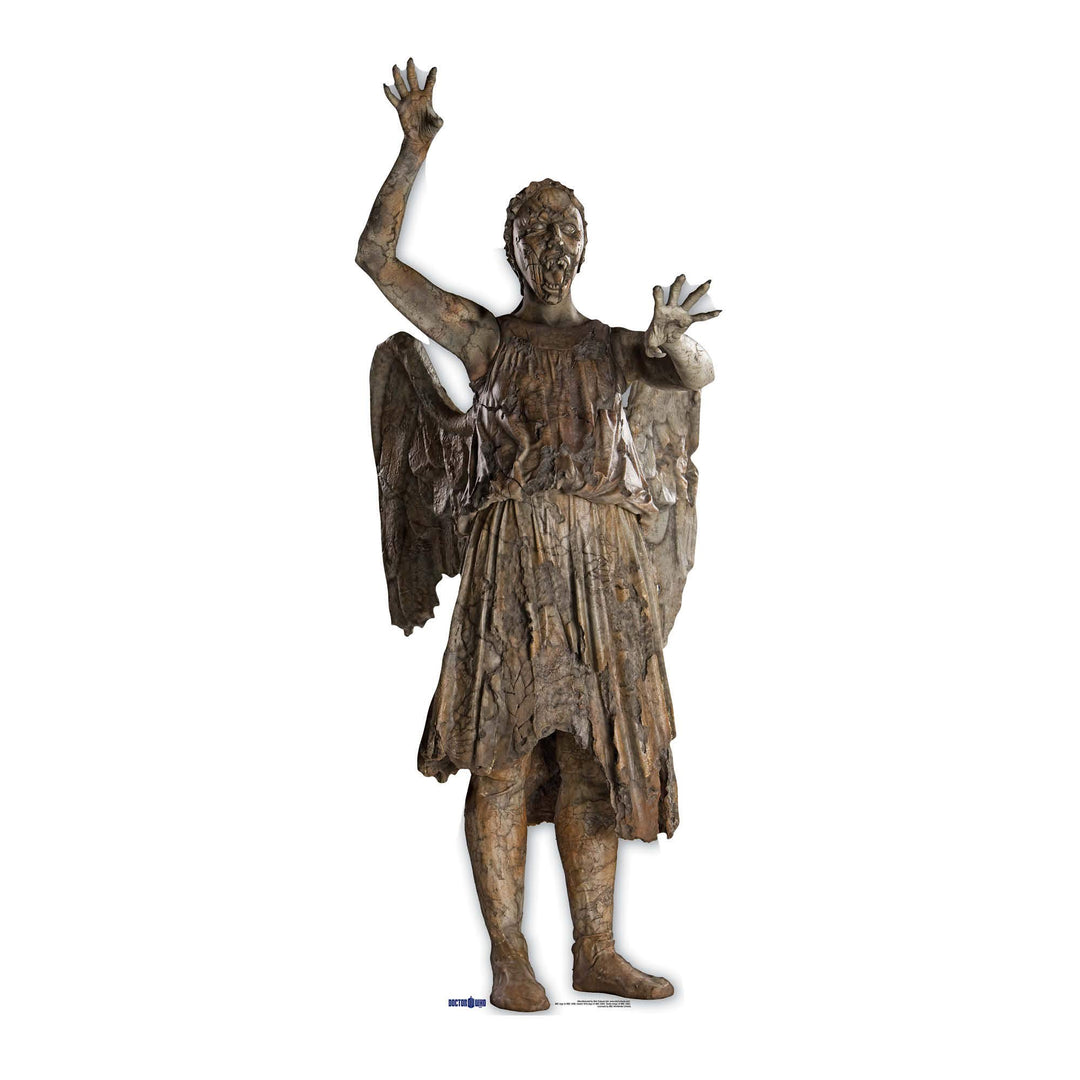 Star Cutouts Pappaufsteller von Weeping Angel Attacking