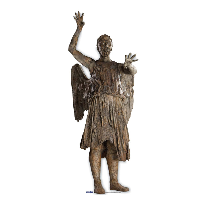 Star Cutouts Pappaufsteller von Weeping Angel Attacking