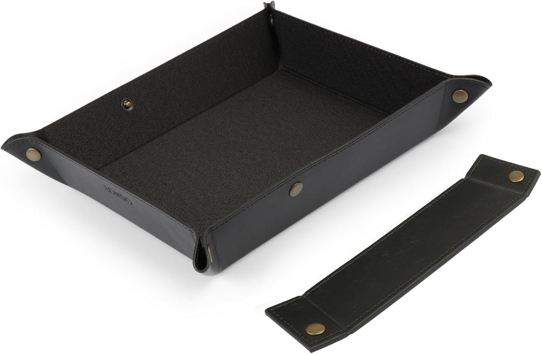 Londo Leder Taschenleerer - Vide Poche - Ledertablett Organizer, Praktische Aufbewahrungsbox - für G