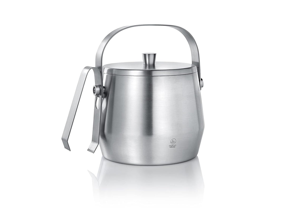 Cubo hielo con pinzas Inox. (Antes LV00295)