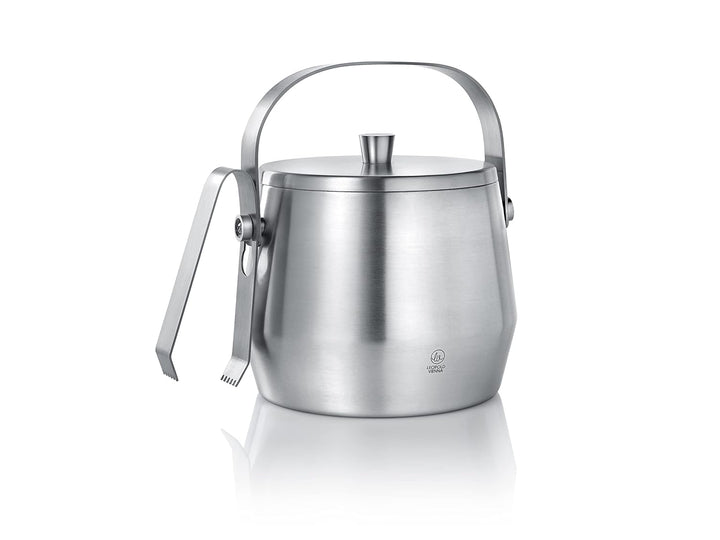 Cubo hielo con pinzas Inox. (Antes LV00295)