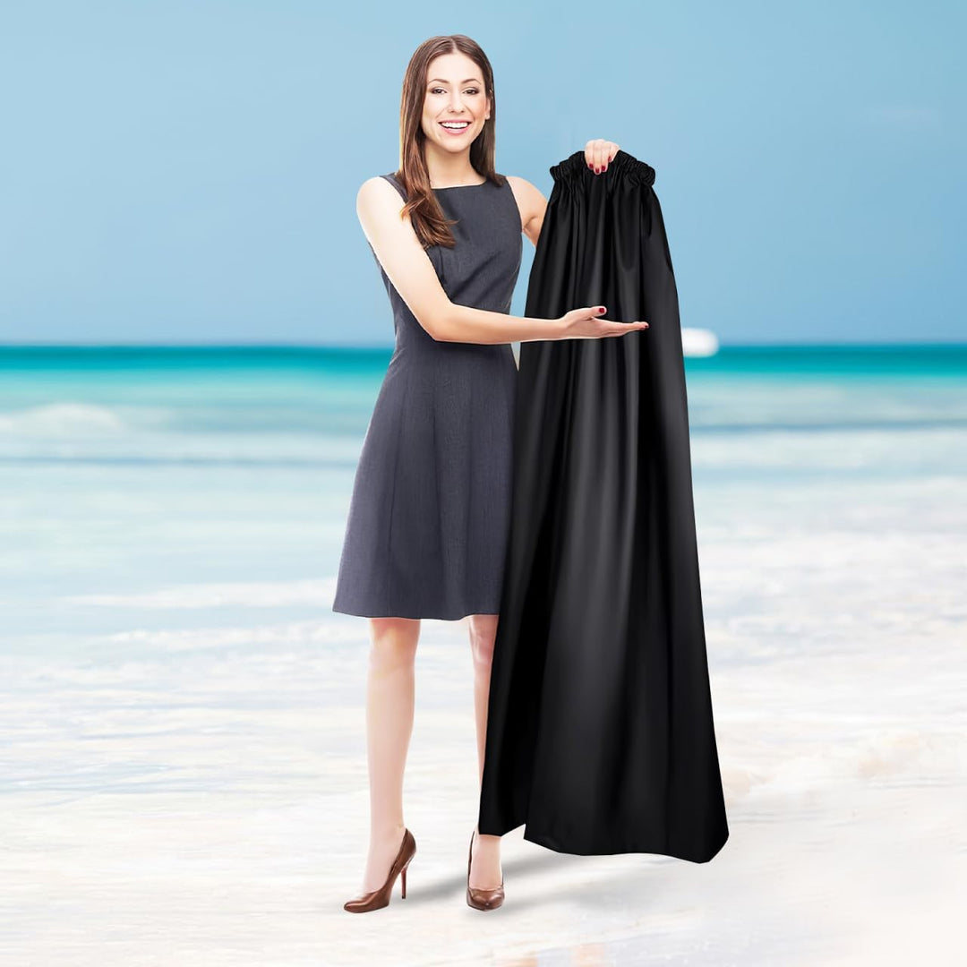 WRITWAA Tragbare Umkleidekabine Aus Polyester Sichtschutz Umkleidezelt Für Strand Schwimmen Camping