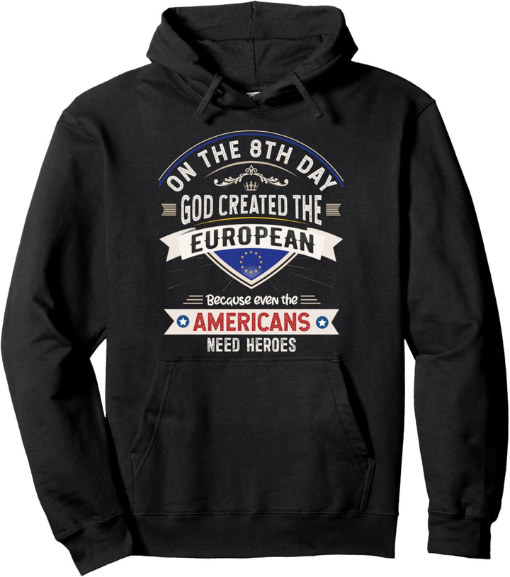 Europäische Union Design Europäisch Männer & Frauen Pullover Hoodie