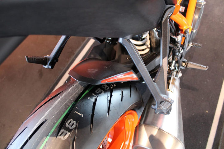 Tankpad Grafikkit kompatibel für KTM 1290 Super Duke R Orange Silber X550150 Grafik-Kit 1, Grafik-Ki