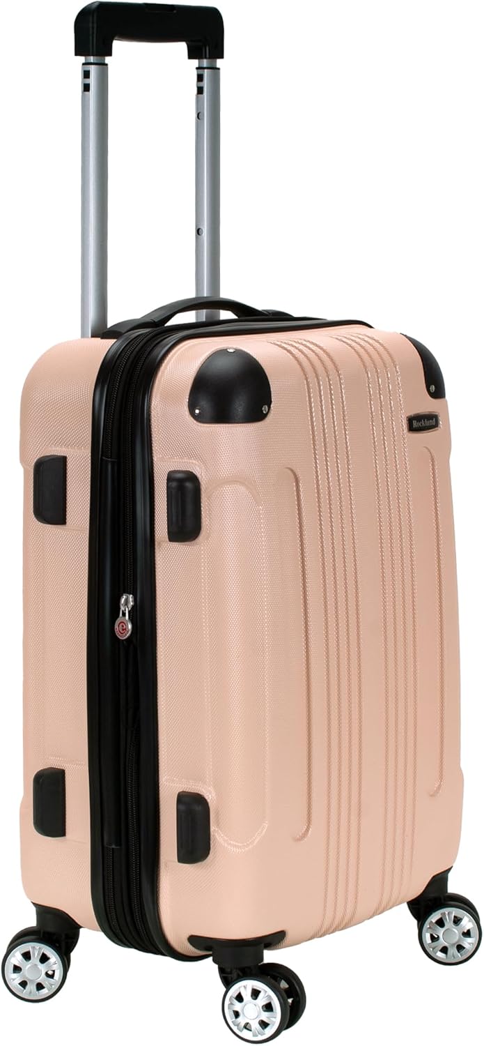 Rockland London Hartschalen-Trolley, champagnerfarben, 3-Piece Set (20/24/28), London Hartschalen-Ko