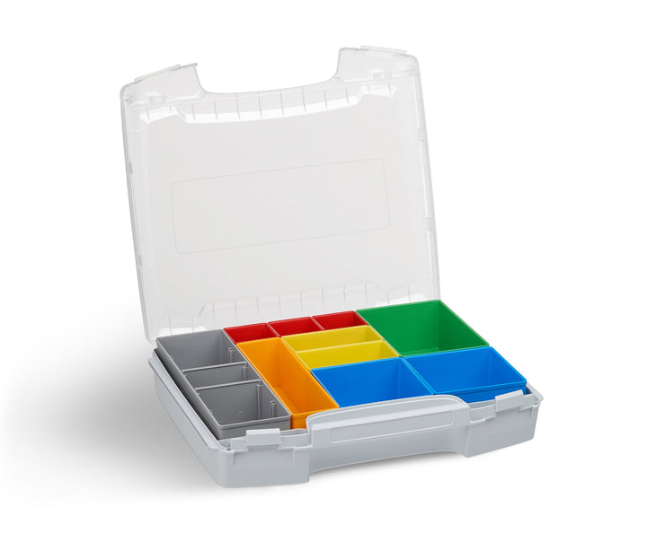 Bosch Sortimo i-BOXX 72 grau bestückt mit Insetboxenset H3 H3 Grau, H3 Grau