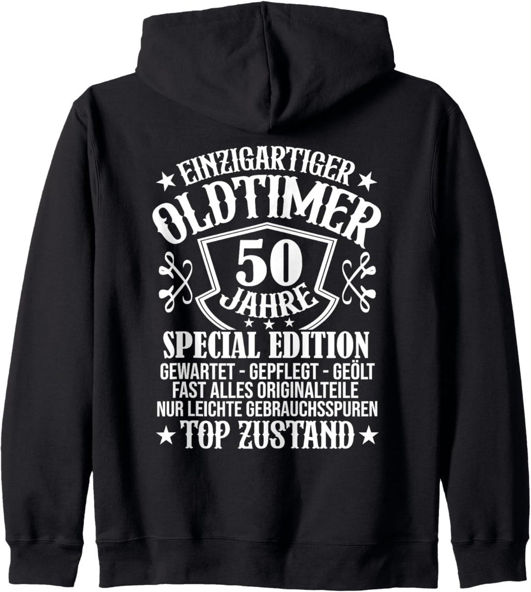 50. Geburtstag Männer Herren Oldtimer 50 Jahre Mann Kapuzenjacke