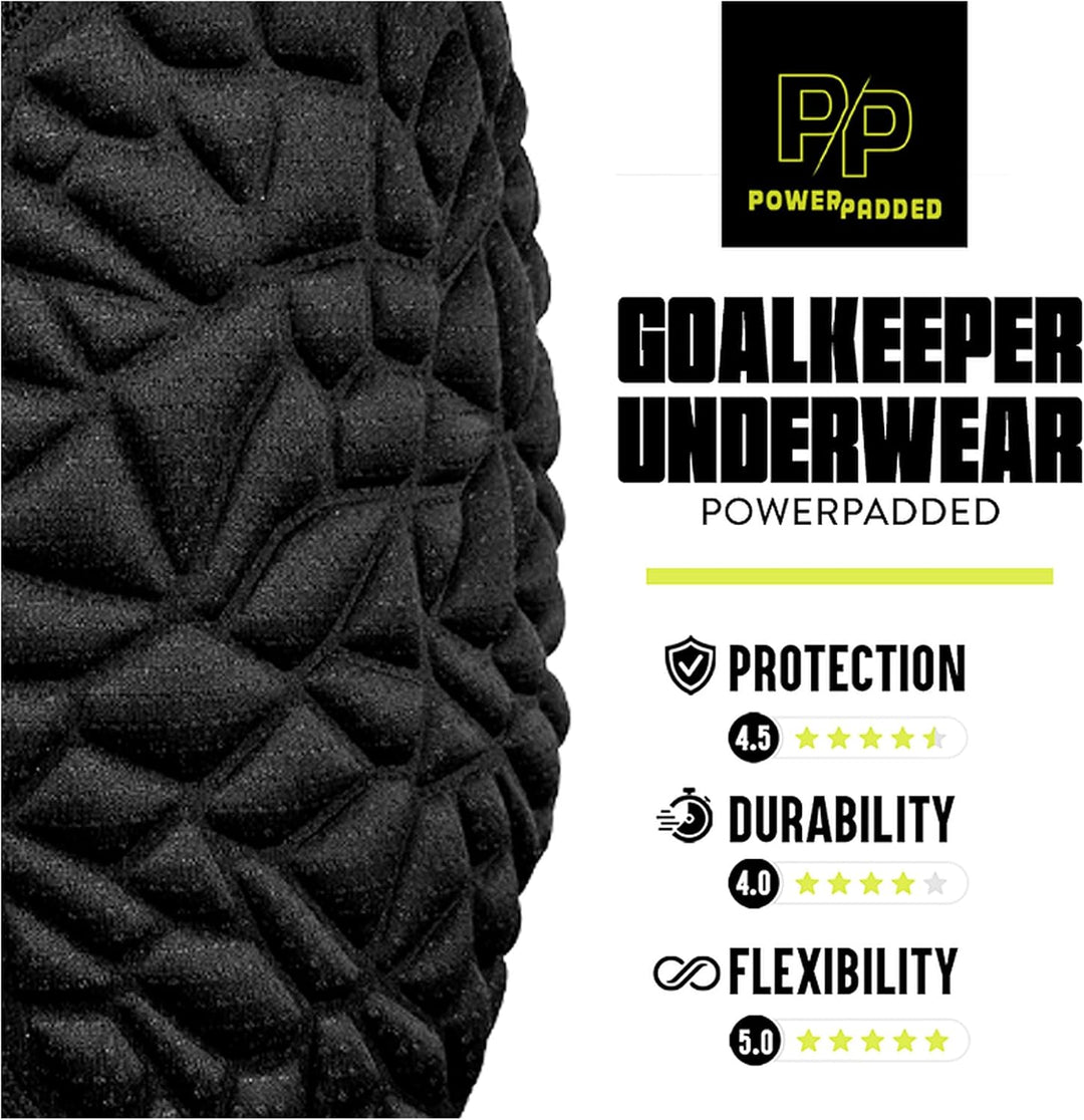 KEEPERsport PowerPadded Longsleeve Underwear Shirt Herren S Schwarz/Gelb, S Schwarz/Gelb