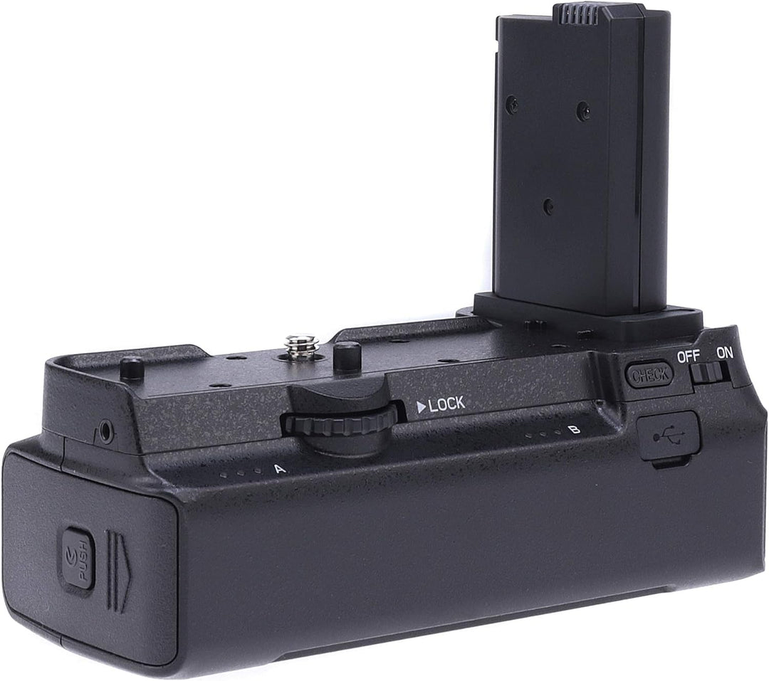 Hersmay Vertikaler Batteriegriff für Nikon Z6 / Z7 / Z6 II / Z7 II Ersatz als MB-N10 Multifunktions-