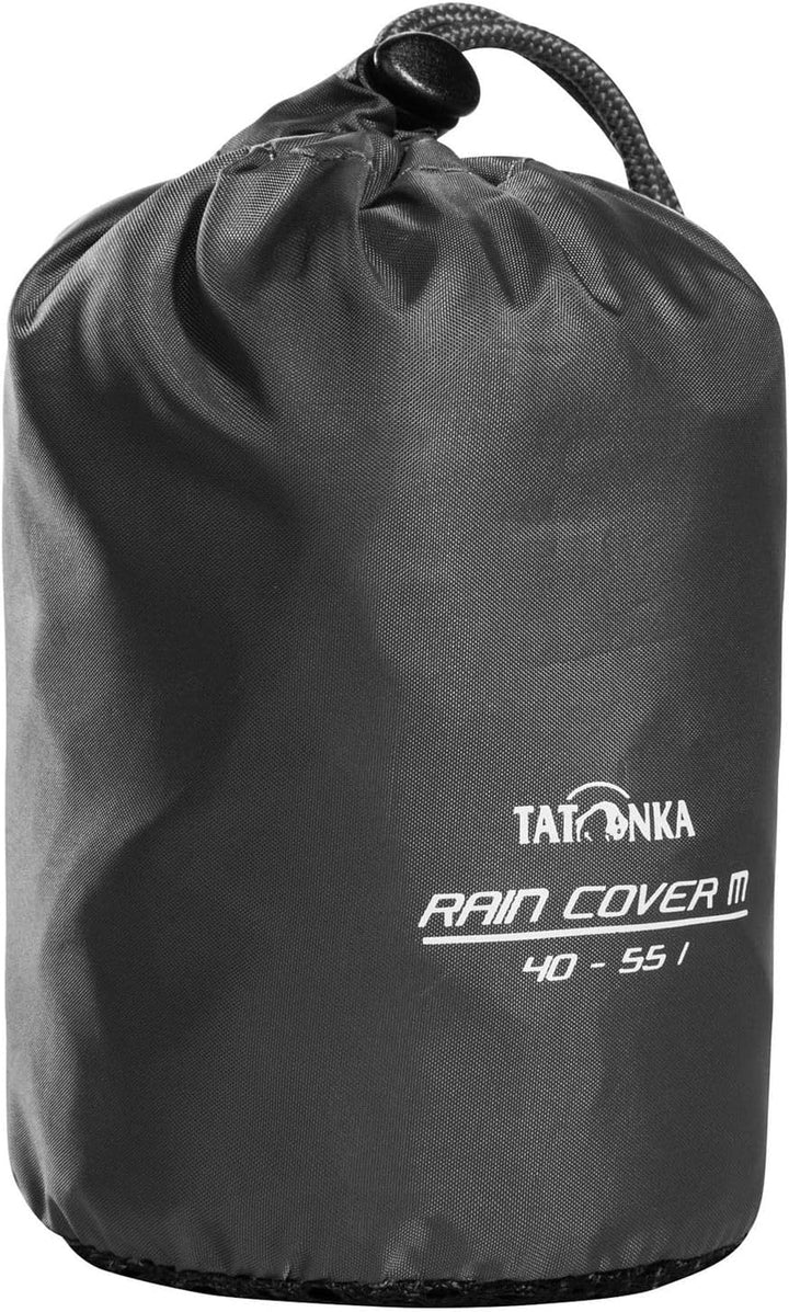 Tatonka Unisex Rain Cover 40-55 Regenhülle (1er Pack) 40 - 55 l Schwarz, 40 - 55 l Schwarz