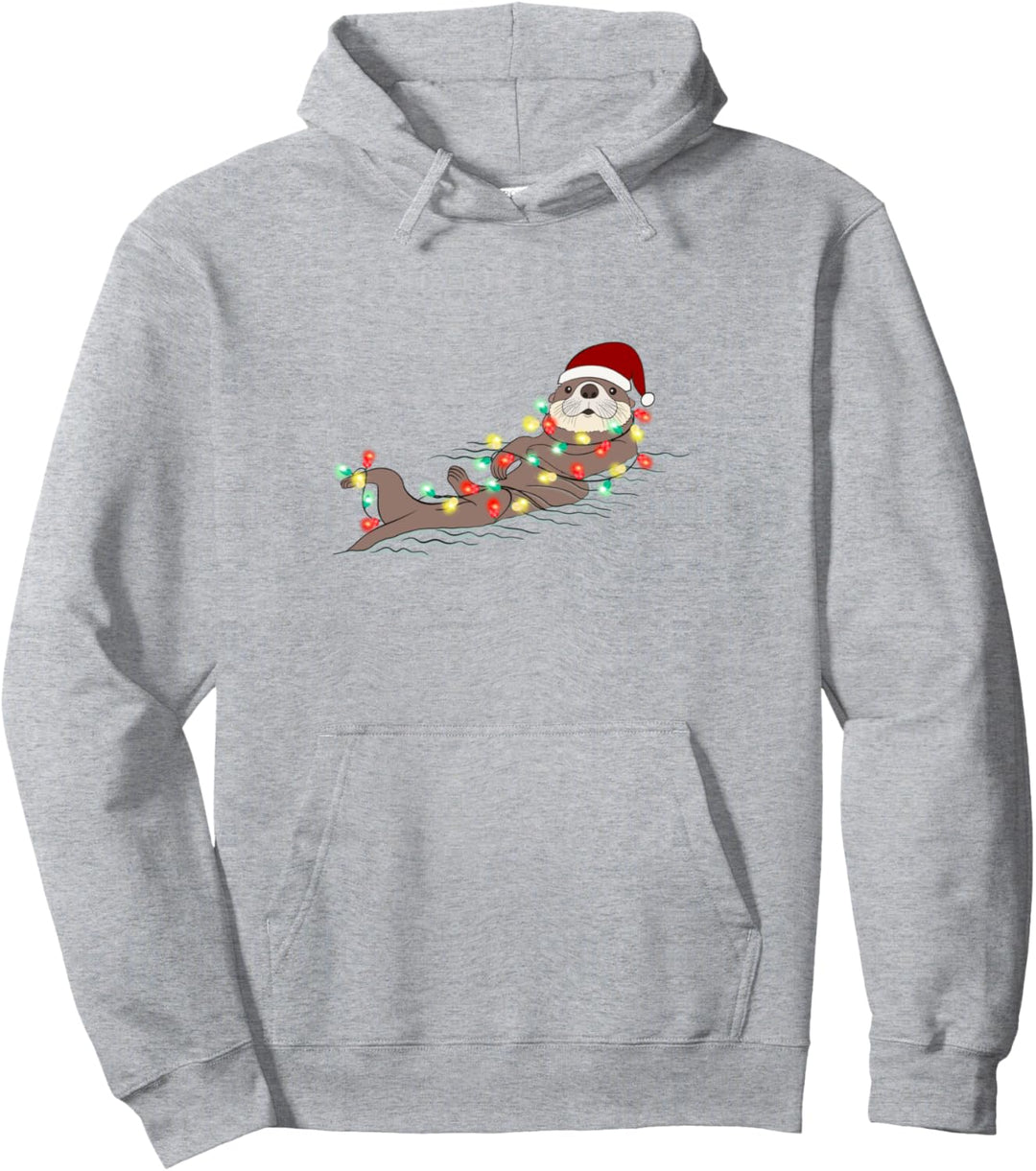 Weihnachten macht Menschen glücklich | otter christmas Pullover Hoodie