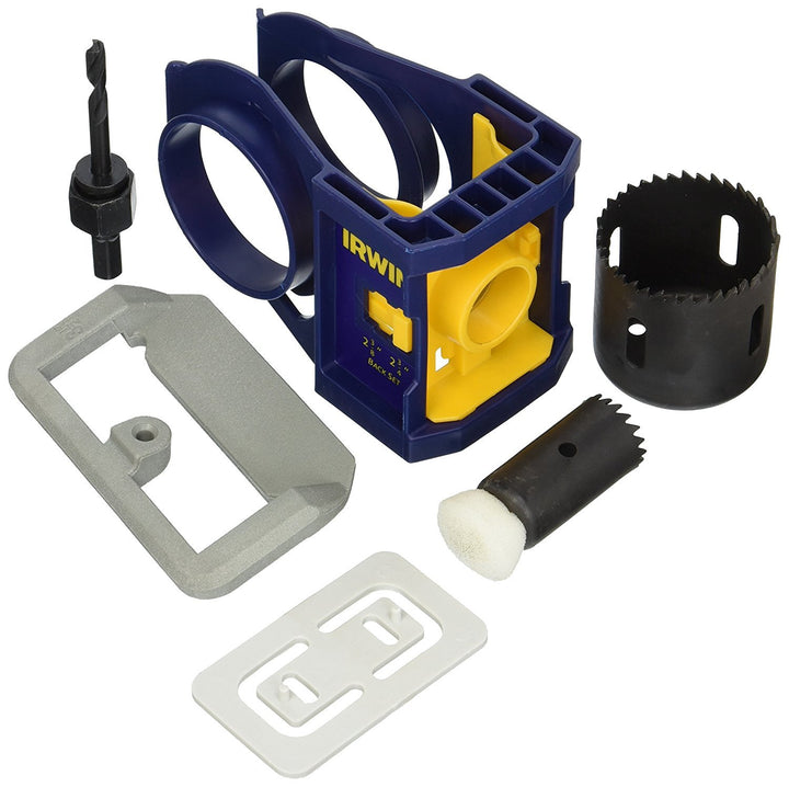 IRWIN Türschloss-Montagesatz für Holztüren (3111001) Türschloss Kit, Türschloss Kit