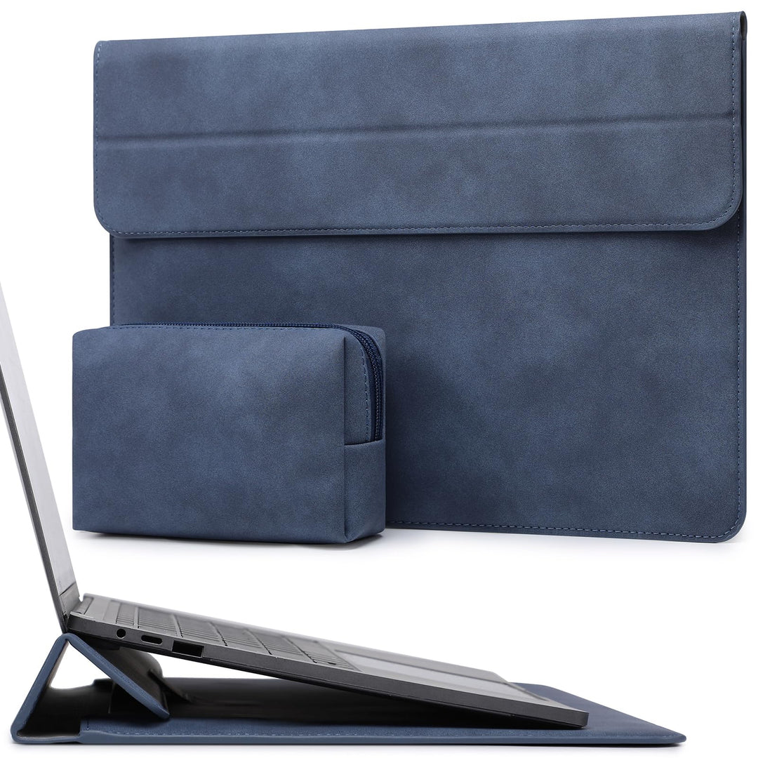 HYZUO 13 Zoll Laptop Hülle mit Standfunktion für 2026-2018 MacBook Air 13 M5 M4 M3 M2 M1, 2026 13" M