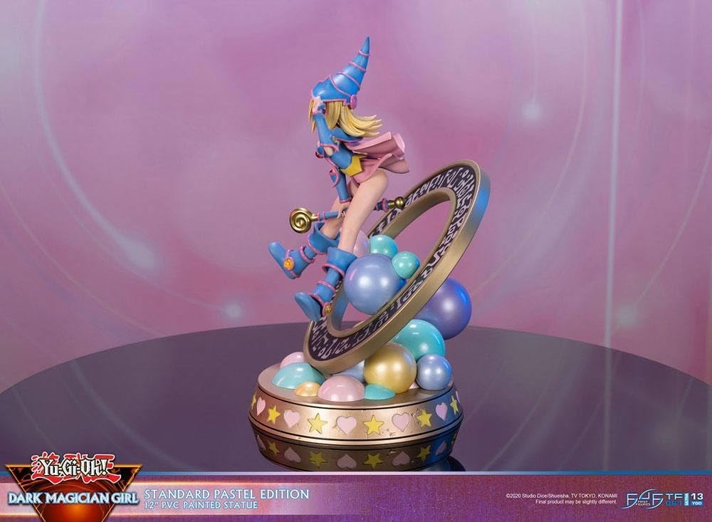 FIRST4FIGURES YU-GI-OH - Dark Magician Girl - Statuette Standard Pastel Edition 30cm