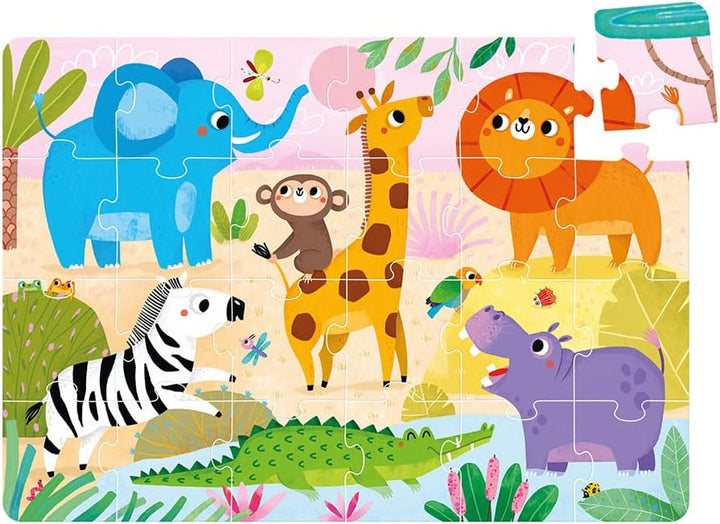 Banana Panda Jigsaw Wild Jumbo Puzzle Safari 2+