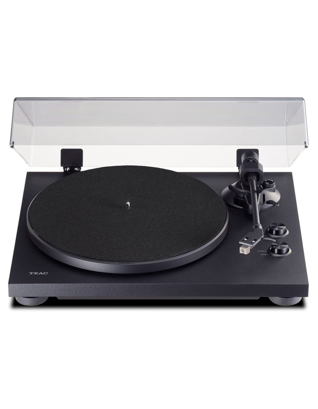 Teac TN-280BT-A3 Plattenspieler mit Bluetooth Ausgang für Lautsprecher und Kopfhörer (Aluminium Plat