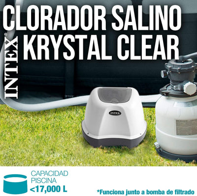 Intex 230V Krystal Clear Saltwater System CG-26664 Single, Single