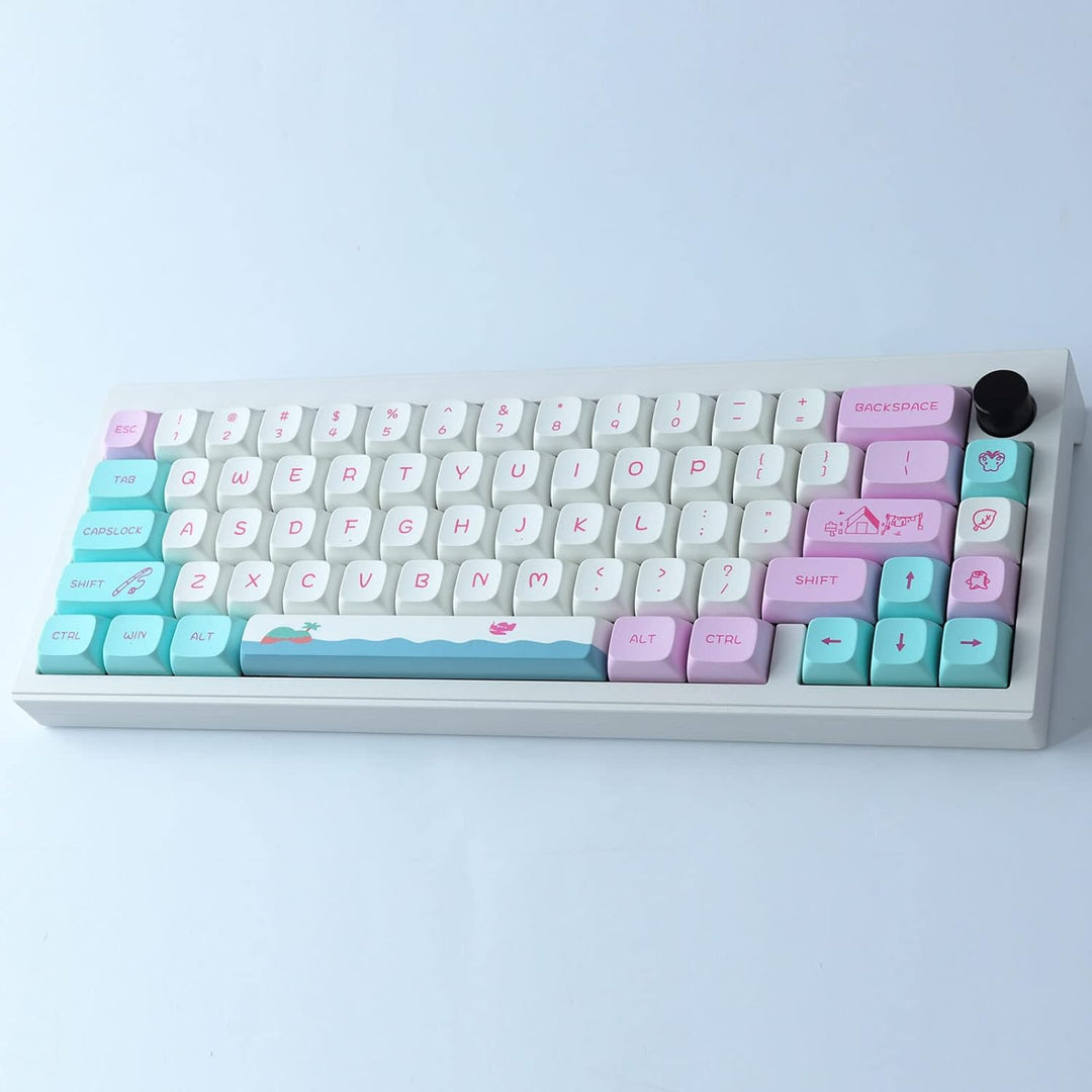 PBT Keycaps 138 Tasten XDA Profile Dye-Sublimation Custom Cute Keycaps für Gateron Cherry MX Schalte