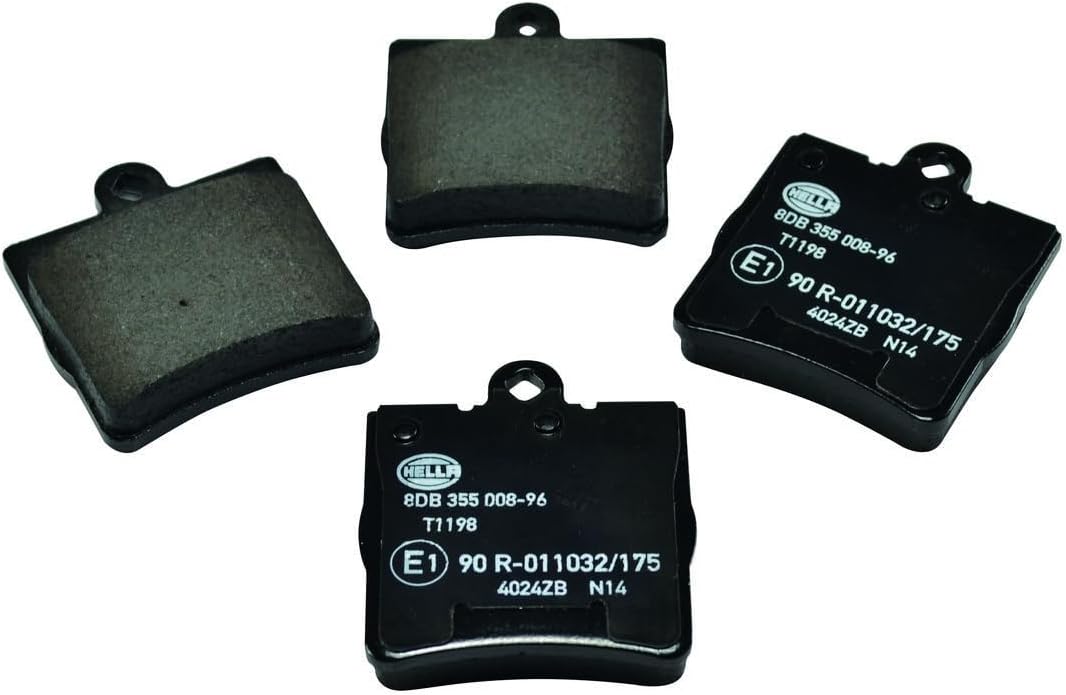HELLA PAGID 8DB 355 008-961 Bremsbelagsatz - T1198 - Dicke/Stärke: 15.3mm - Bremssystem: Teves - nic