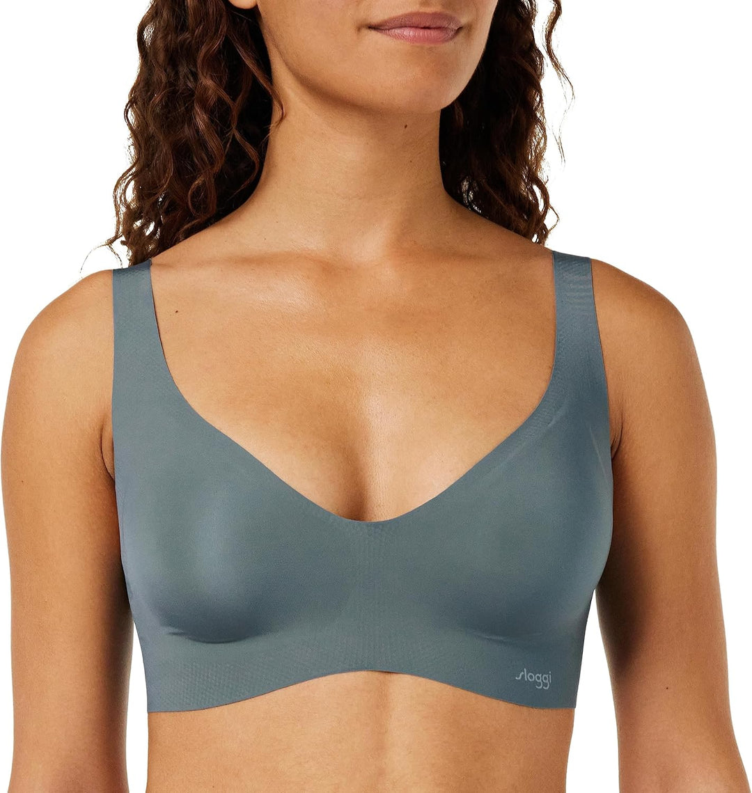 Sloggi Damen Zero Feel Bralette Ex Bustier L Nightfall, L Nightfall