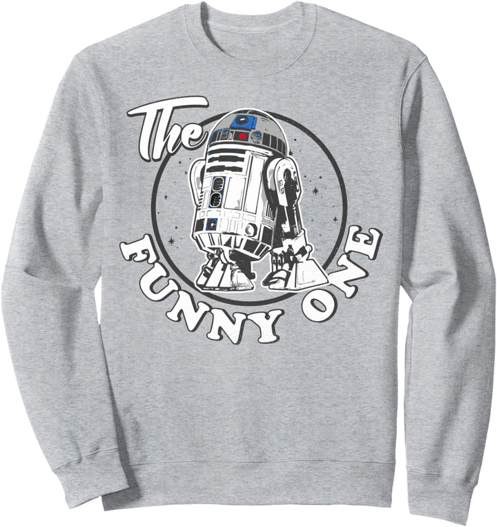 Star Wars The Last Jedi R2-D2 The Funny One Text Sweatshirt